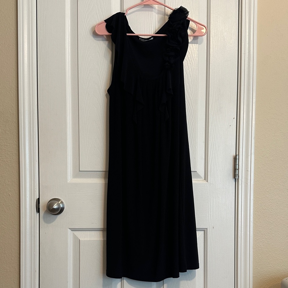 Elegant Black Sleeveless Dress
